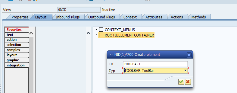 Input View Layout
