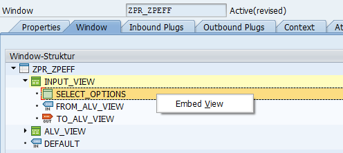 Windows Input View Select Options