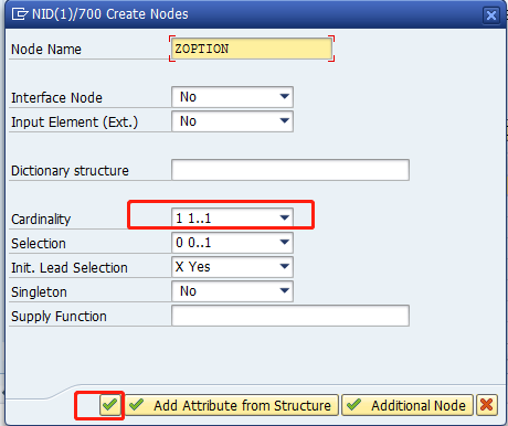 Create Check box node