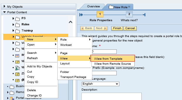 Web Dynpro iView