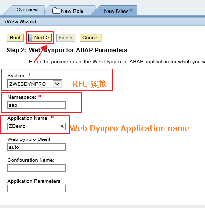 Web Dynpro iView