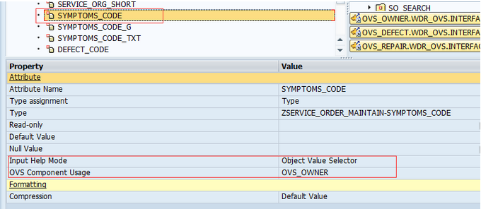Web Dynpro OVS