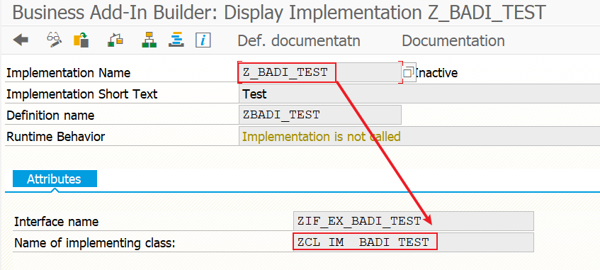 Create Implementation