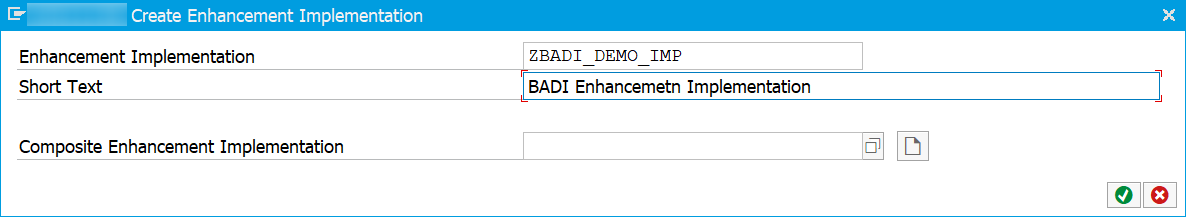 Create BADI Implementation