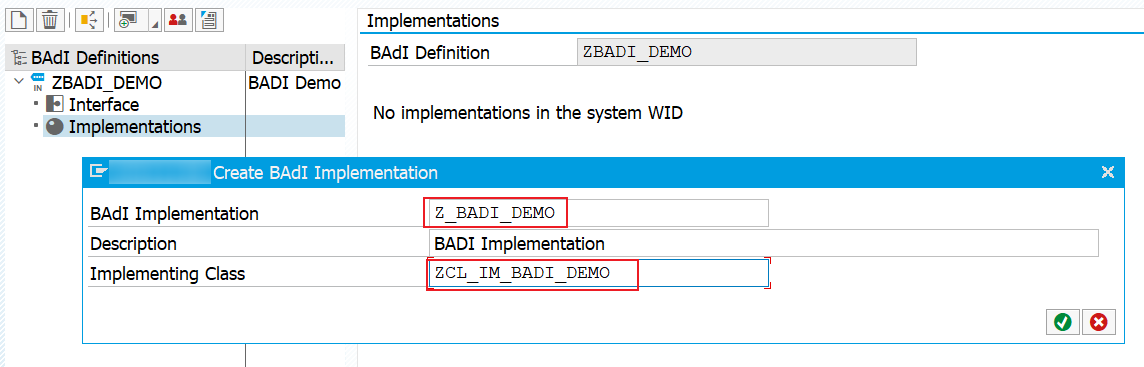 Enhancement Implementation