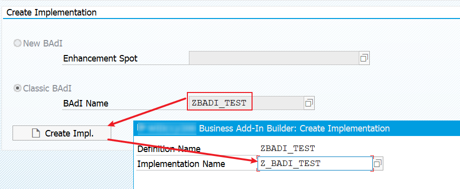 Create Impl