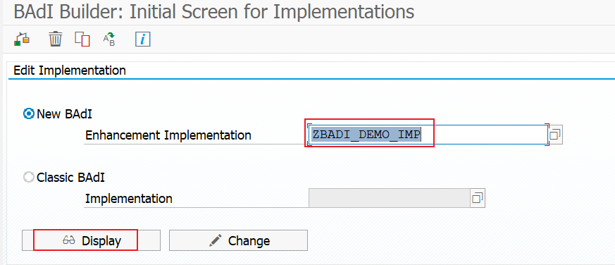 Edit Implementation