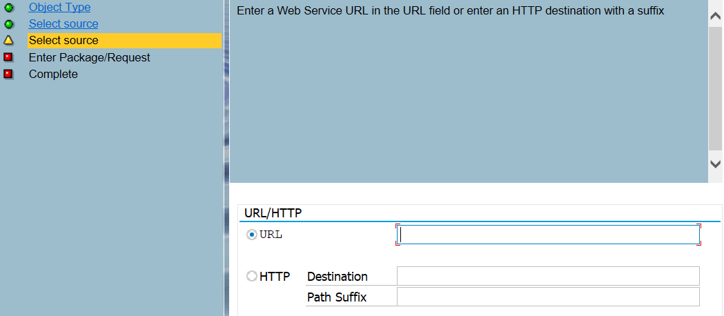 Web service-proxy client