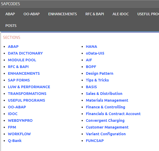 SAP Technical