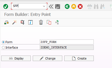 SFP Form