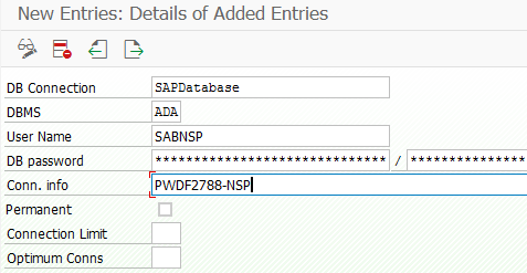 DBCO MaxDB