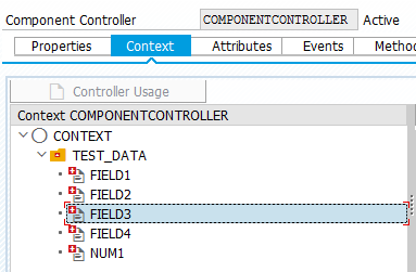 Web Dynpro Context