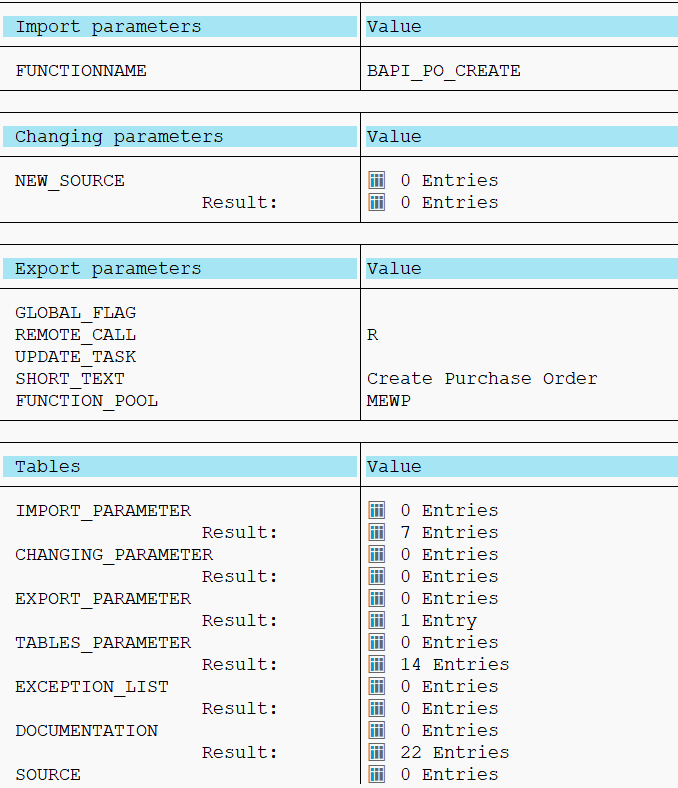 FUNCTION MODULE