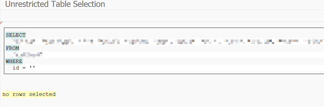 ADBC Query