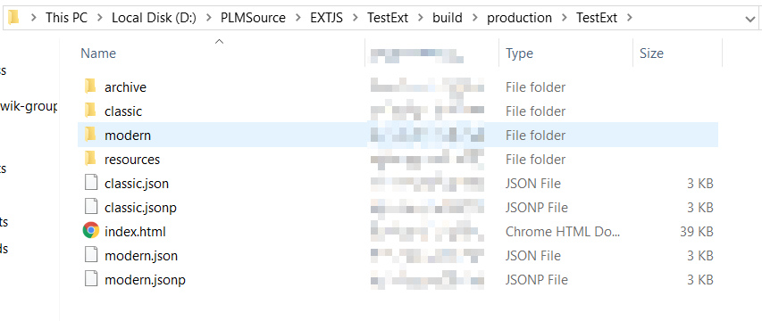 Sencha Cmd APP