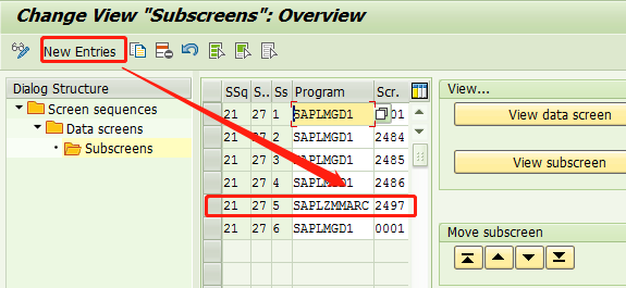 Subscreens