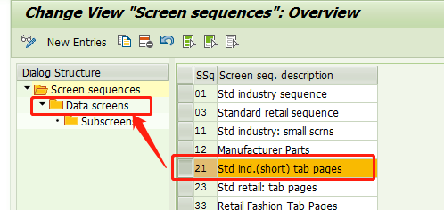 Screen seq