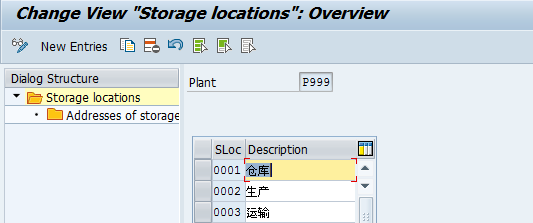 Storage Location