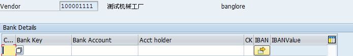 Bank Details