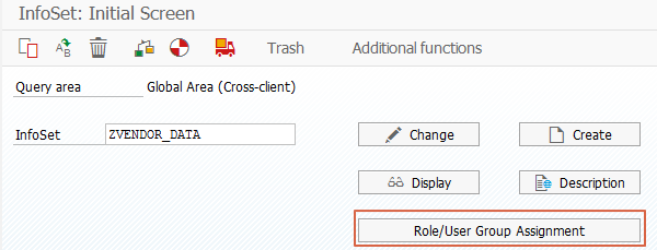 Role/User Group Assignment
