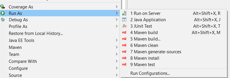 Maven Command